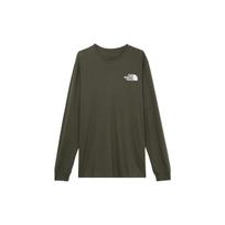 THE NORTH FACE T Shirts Men's Olive Crew Neck Moderate Straight Fit NF0A4QQQ-21L M gray