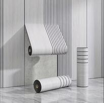 Lipni 3D lamelių tapetų rulonas 280cm X 60cm X 3mm Dr01_Modelis 1058