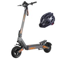 Elektrinis paspirtukas Kukirin G2 10 colių ratai 500W variklis Pilnai amortizuojamas suaugusiųjų elektrinis paspirtukas 48V 15.6AH LCD ekranas Maksimali apkrova 120 kg Juodas Helmet/Shipped separately juoda