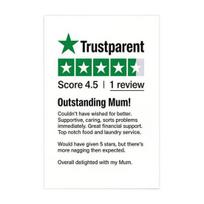 Funny Mother's Day Card Outstanding Mum Rating Review Greeting Card with Envelope Humorous Mom Appreciation Card Unique Gift from Daughter or Son 1pc A white