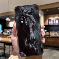 Animal Steed Horse Case For Honor Magic 8 6 7 Pro Honor 400 200 70 90 Lite X8b X8c X9a X9b X9c X9d Win RT Cover Honor Magic5 Lite black