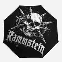 1pc Skull Chains Rammstein Themed High-quality Umbrella,Automatic Opening and Closing Umbrella,Multi-functional Umbrella G0811013 gray