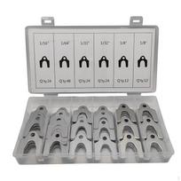 14 Body Alignment Shims Assortment Set with Storage Box Universal for Adjusting white