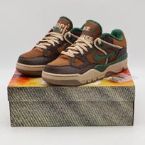 HQ0260-201 NIGO Nike Air Force 3 Low Baroque Brown Pecan Heel Logo NIGO (Men's) 9.5 black