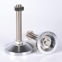 Visas metalinis, tvirtas, reguliuojamas, amortizuojantis mechaninis kojelės sraigtas G60*12*50