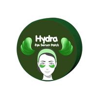 WREMZ Hydra Under Eye Serum Patches. Under Eye Masks to Reduce Dark Circles, Puffiness Fine Lines & Wrinkles. Pack of 60 Patches green