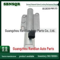 The 28250-P4R-315 Transmission Solenoid Valve is compatible with Honda Civic. SBNSQR gray