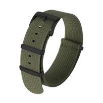20mm 22mm Nailoninis laikrodžio dirželis Aukštos kokybės minkštas nailoninis sportinis pakaitinis dirželis vyrams ir moterims Universalus drobės apyrankės laikrodžio dirželis 22mm gray