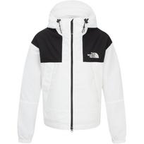 The North Face Loose Fit Hooded Zip-Up Long Sleeve Jacket Women jackets White NJ3BR33C XL black