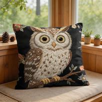 D Scream Animals Retro Cushion Cover Silky Short Plush Invisible Zipper Dustproof Sofa Pillow Case For Home Decor 40cmx40cm(16x16Inch) black