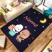 Custom personalization Bubu and Dudu Area Rug - Perfect For Kitchen, Bathroom,Laundry Room Decor Large Size Available,Gift All Seasons 40cmx60cm