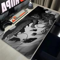Japan Anime Leather Mousepad PC Gamer Cabinet Keyboard Rug Levi Ackerman Extended Desk Mat Laptop Attack on Titan Mouse Pad 800x400x2mm