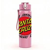1PC Santa Cruz Red Logo 750ml sports water bottle leakproof straw lid outdoor office home rožinė