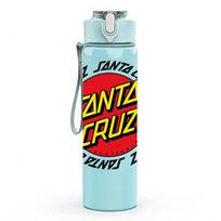 1PC Santa Cruz Red Logo 750ml sports water bottle leakproof straw lid outdoor office home tamsiai mėlyna spalva