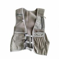 Running Vest with Phone Holder Breathable Hydration Backpack Slim-Fit pilka spalva