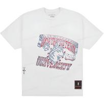 Travis Scott x Mitchell Ness Collaboration SS24 T Shirt Unisex White SS9325-NEUWHIT XXL gray