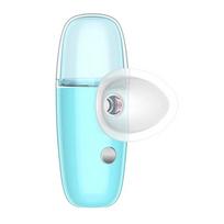 Atomization Dry Eye Humidifiers Eyewash Eye Moistener Nano Spray Glasses Dry And Astringent To Relieve Fatigue Usb Charging mėlyna
