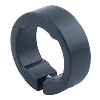 Cycling Bicycle Bike Handlebar Grips Locking Ring Bike Grips Lock Ring Aluminum Alloy 8mm for Bike 22.2mm Bar Grips Ring black