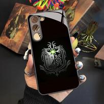 M-Monster-Hunter Phone Case for Samsung Galaxy S24 S23 S22 S21 S20 A24 A34 A54 A53 Note20 M54 Fe Ultra Plus Glass Samsung m54 black