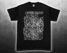 Crystal Castels T-Shirt Tee Man Woman S gray