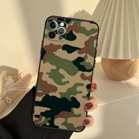 Army Military Camouflage Phone Case For iPhone 17 16 15 14 13 11 12 Pro Max 13 mini 15 16 Plus 16e 17 Air Cover Funda iPhone 14Pro MAX beige