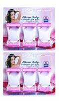 Max Body Shaver Razor Pack of 6 pink