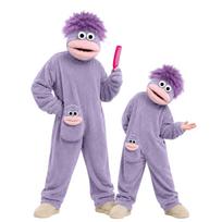 Juokingi vaikiški pižamos su paveikslėliais miegui ir poilsiui 120 šviesiai violetinė spalva