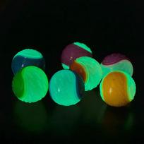 Dog Play Toy Rubber Glow Ball Indestructible Pet Supplie Train Tooth Chew Large Safe Small Dog Squeak Touch Water Toys Resistant green
