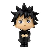 Anime 10cm Jujutsu Kaisen Figūrėlė Itadori Yuji Gojo Satori Fushiguro Megumi Kugisaki Mielas Žaislinis Automobilio Papuošalas PVC Modelis Žaislas Dovana black