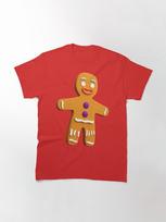 Shrek Gingerbread Man from Shrek Classic T-Shirt S raudona