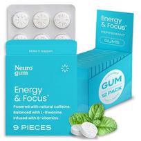 Neuro Neurogum Nootropic Energy Caffeine Gum 40mg 60mg L-Theanine B and Focus Gum Energy Caffeine Gum 40mg Energy and | 40mg 60mg