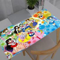 Mouse Pad Sailor Moon Gaming Accessories Pc Gamer Alfombrilla Xxl Max Computer Desk Mat Laptop Varmilo Keyboard Mousepad 800x400x2mm