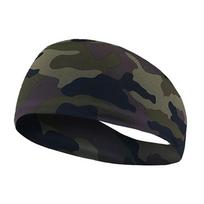 Multi-Sport Unisex Fitness Headband 1PC - Anti-Sweat Absorbing Hair Band for Running Yoga, Fit Adults & Teenagers black