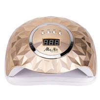 Molly Nails dviguba UV/LED 248W nagų lempa hibridiniams lakams, geliams ir akrilo geliams, auksinė Y13, 3m laido ilgis