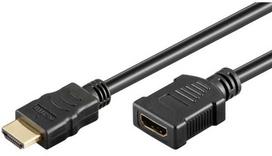 Goobay Didelės spartos HDMI™ prailginimo kabelis su Ethernet