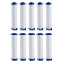 5/10/20 vnt. dušo filtras, efektyvus filtravimas, lengvai montuojamas vonios filtras švaresniam vandeniui, reguliarus keitimas 10pcs white