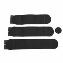 O X kojų korekcijos diržas laikysenos korektorius kojoms kelio tiesinimo korekcijos diržas XL L black
