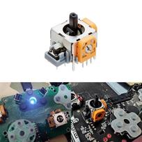 New 5Pcs 3D Analog Stick Joystick Parts New for PS2 PS3 Xbox360 Wireless Controller gray