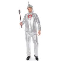 Halloween costume Wizard of Oz Tin Woodman, children's adult parent-child silver stage costume M white