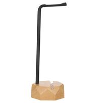 Headphone Holder Solid Wooden Headset Stand Rack Desktop Earphone Hanger Supplies white