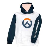 Žaidimas Overwatch 2 Baltas Spalvų Blokų Megztinis Žieminis Ilgomis Rankovėmis Vilnos Su Gobtuvu Džemperis Unisex Gatvės Apranga 3D Spausdinimo Gobtuvas L white
