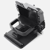 Compatible with 7N0862533 Volkswagen Tiguan Sharan Rear Seat Armrest Drink Holder. Fits Perfectly black