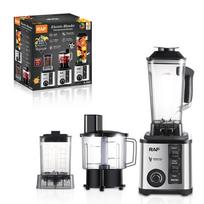 EU Multifunctional 3-in-1 Juicer, Food Processor, and Meat Grinder R.2865 EU Standard black