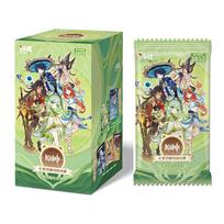 Originalus Genshin Impact Kortų Žaidimas Genius Invokation TCG Kovos Kortų Booster Pakelis Vol.4 Prekybos Žaidimas Anime Kolekcinės Kortelės Žaislai Dovana