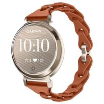 Elastinė silikoninė apyrankė, skirta Garmin Lily 2, 14 mm ruda