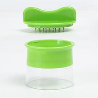 Adjustable Spiral Vegetable Slicer Multifunctional Manual Food Chopper Safe to Use for Potato Carrot Fruit Home Cooking Use one size green