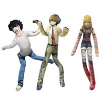 Anime L·Lawliet Figure Yagami Light Cosplay Doll L Misa Amane Plush Toys Abstract Model Misamisa Figure Fashion Room Decora Gift 28CM white