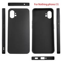 Taikomas Nothing phone 1 medžiaginis dėklas phone 1 mobiliojo telefono dėklas phone 1 dažytas odinis dėklas apsauginis dėklas Nothing phone 1 juoda