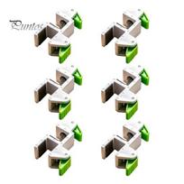 Quick Grip Mounting Tool Woodworking Filler Board Installation Clamp, Scribe Clamps, Portable Repeatable Alignment Jig Professional Hand Operable with 6pcs