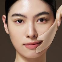 MARSHIQUE Line Lifting Hydrogel Patch Collection (Smile Line 6 Sheets / Jawline 3 Sheets) Smile Line 6 Sheets brown